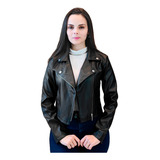 Jaqueta Feminina De Couro