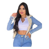 Jaqueta Feminina Jeans Clara