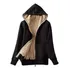Jaqueta Feminina Plus Size Moletom Forro Grosso Flanelado