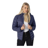 Jaqueta Feminina Plus Size Puffer Capuz