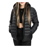 Jaqueta Feminina Puffer Frio Nylon Impermeável Blusa P neve