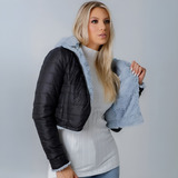 Jaqueta Feminina Puffer Peluciada