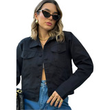 Jaqueta Feminina Sarja Basica