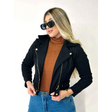 Jaqueta Feminina Tecido Suede
