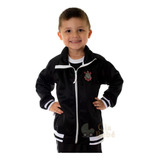 Jaqueta Infantil Corinthians Preta