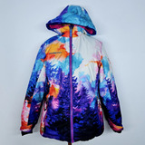 Jaqueta Infantil De Neve Ski Impermeável M 10 12 Zeroxposur