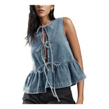 Jaqueta Jeans Feminina De