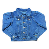 Jaqueta Jeans Feminina Infantil