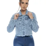 Jaqueta Jeans Feminina Jaquetinha