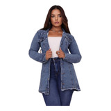 Jaqueta Jeans Feminina Max