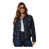 Jaqueta Jeans Feminina Moda