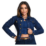 Jaqueta Jeans Feminina Premium