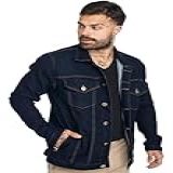 Jaqueta Jeans HNO Jeans Premium Azul Escuro