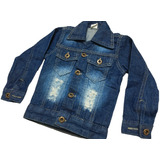 Jaqueta Jeans Infantil Casaco