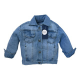 Jaqueta Jeans Infantil Com