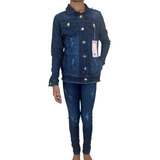 Jaqueta Jeans Infantil Juvenil
