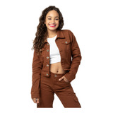 Jaqueta Jeans Infantil Juvenil