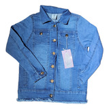 Jaqueta Jeans Infantil Juvenil