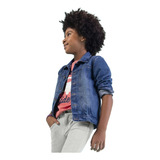 Jaqueta Jeans Infantil Masculina