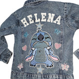 Jaqueta Jeans Infantil Menina