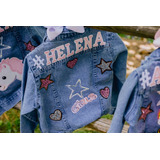 Jaqueta Jeans Infantil Menina