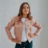 Jaqueta Jeans Infantil Para Meninas Super Estilo Moda Luxo