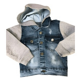Jaqueta Jeans Infantil Unisex