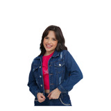 Jaqueta Jeans Juvenil Menina