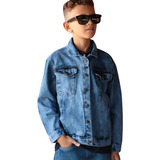 Jaqueta Jeans Juvenil Menino