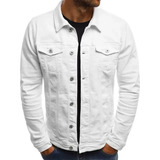Jaqueta Jeans Masculina Casual