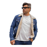 Jaqueta Jeans Masculina Forrada