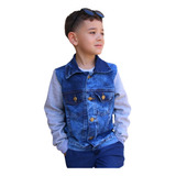 Jaqueta Jeans Masculina Infantil