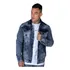 Jaqueta Jeans Masculina Premium Denin Casaco Slim Fit Invern