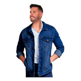 Jaqueta Jeans Masculina Slim