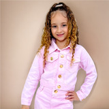 Jaqueta Jeans Menina Crianca