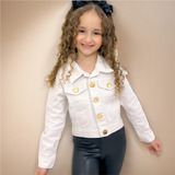 Jaqueta Jeans Menina Crianca