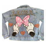 Jaqueta Jeans Minnie Rosa