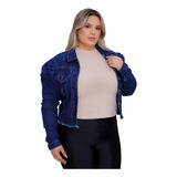 Jaqueta Jeans Plus Size