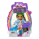 Jaqueta Jeans Xadrez Barbie