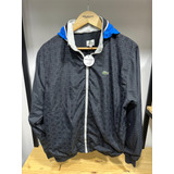 Jaqueta Lacoste Sport Preto Quadriculada M Semi Nova Rara