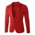 Jaqueta Masculina Charm Slim Fit, Blazer De Um Botão 9473