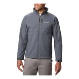 Jaqueta Masculina Columbia Ascender Softshell Graphite Cinza