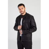 Jaqueta Masculina Couro Poliuretano