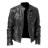 Jaqueta Masculina De Couro