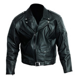 Jaqueta Masculina De Couro