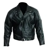 Jaqueta Masculina De Couro