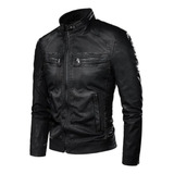 Jaqueta Masculina De Couro