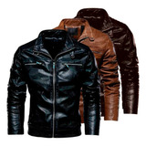 Jaqueta Masculina De Couro