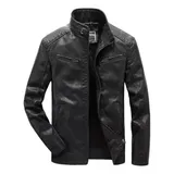 Jaqueta Masculina De Couro