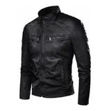 Jaqueta Masculina De Couro